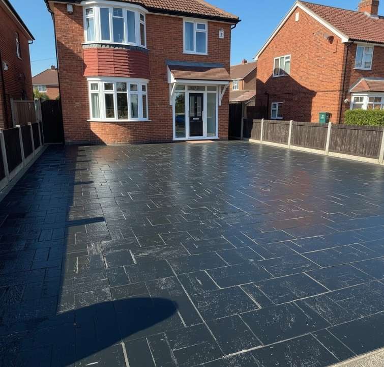 Concrete Driveway Painting & Restoration